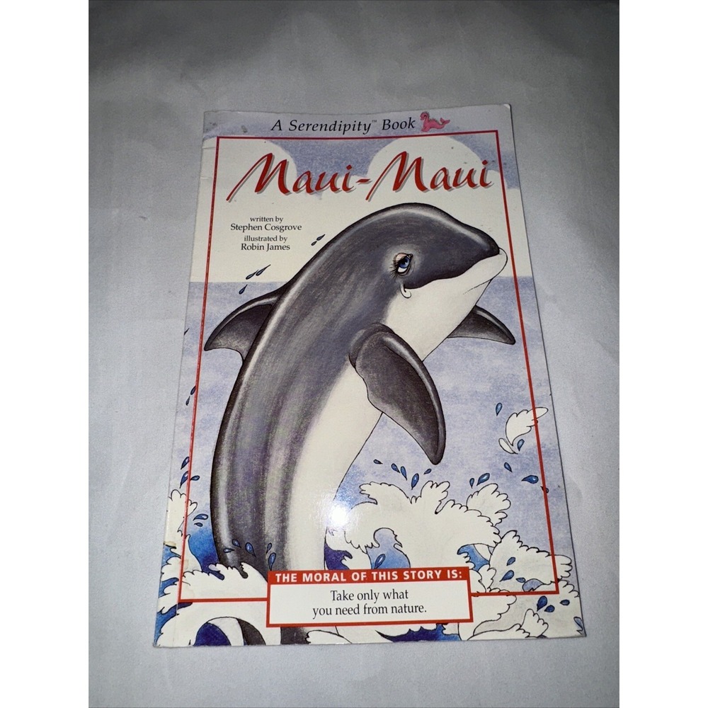 Vintage Serendipity Book‎ Maui Maui Whale Stephen Cosgrove